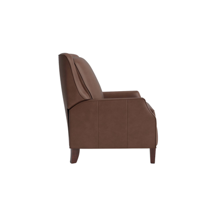 Kent Leather Slope Arm Power Recliner - Custom - Chapin Furniture