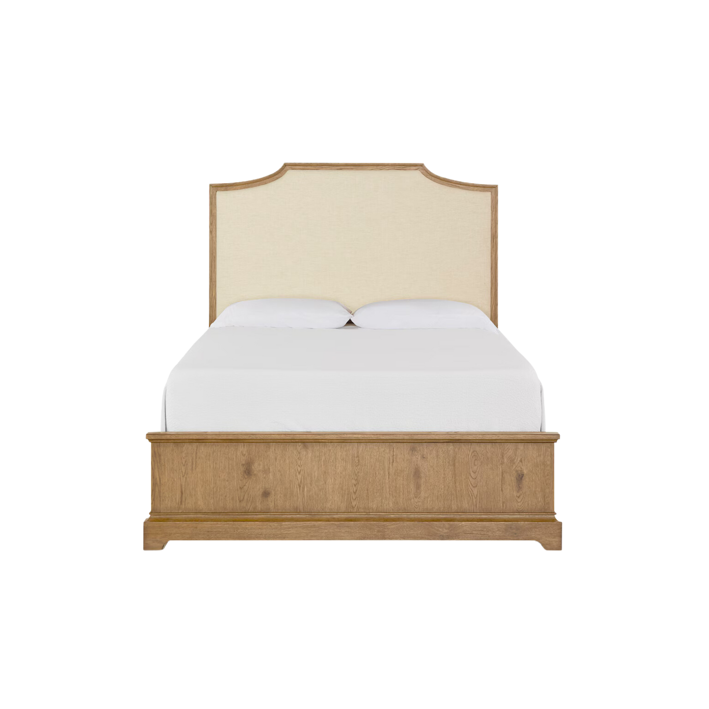 Surry Upholstered Bed Flaxen Oak - Cal King - Chapin Furniture