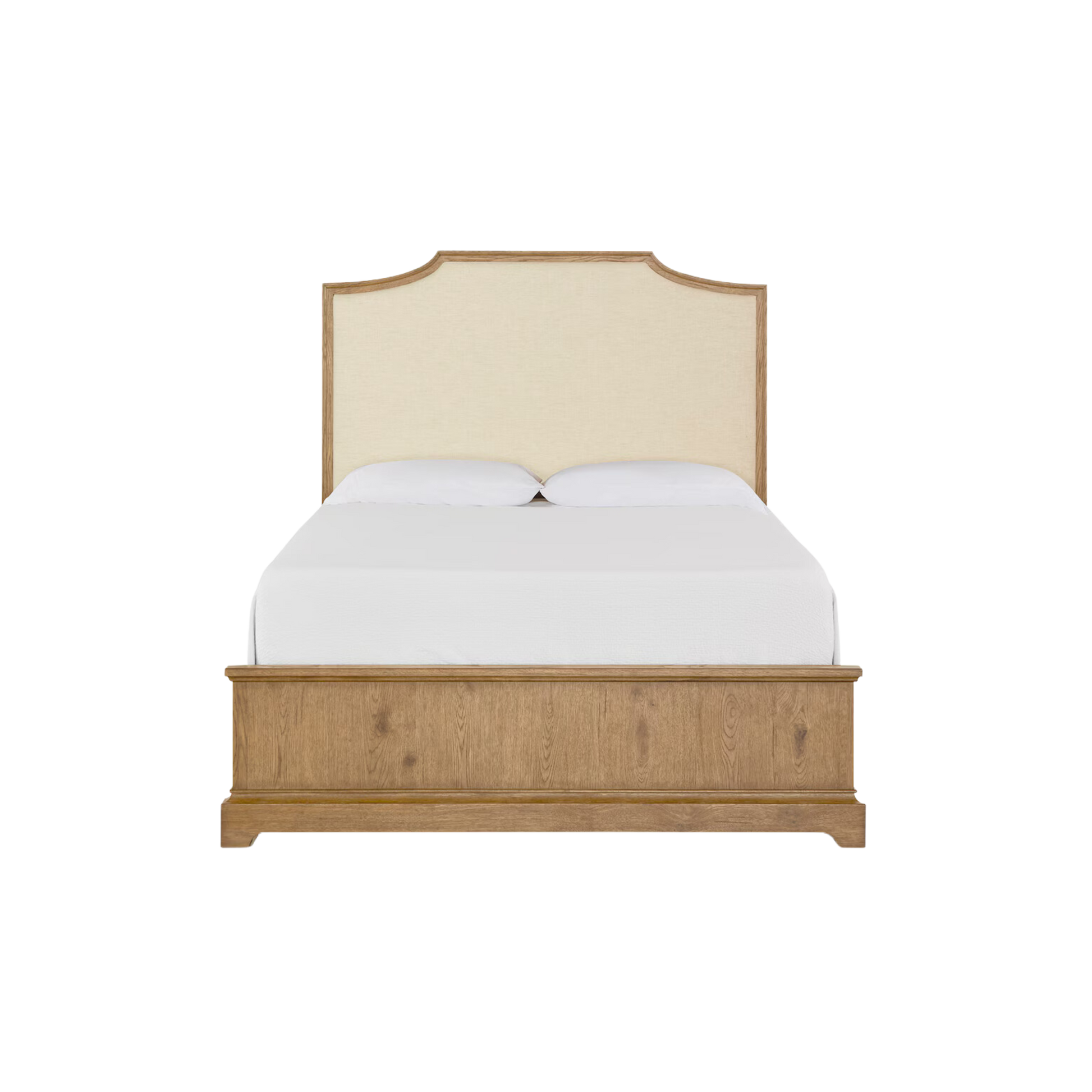 Surry Upholstered Bed Flaxen Oak - Cal King - Chapin Furniture
