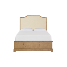 Surry Upholstered Bed Flaxen Oak - Cal King - Chapin Furniture