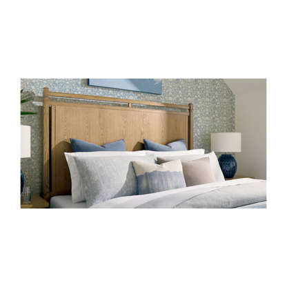 Surry Panel Headboard Flaxen Oak - Queen - Chapin Furniture