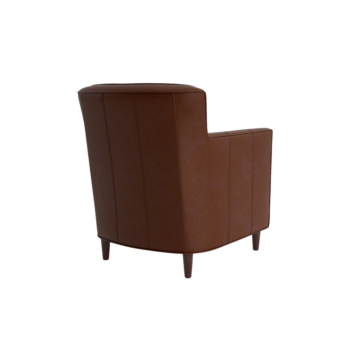 New American Living Leather Accent Chair - Custom - Chapin Furniture