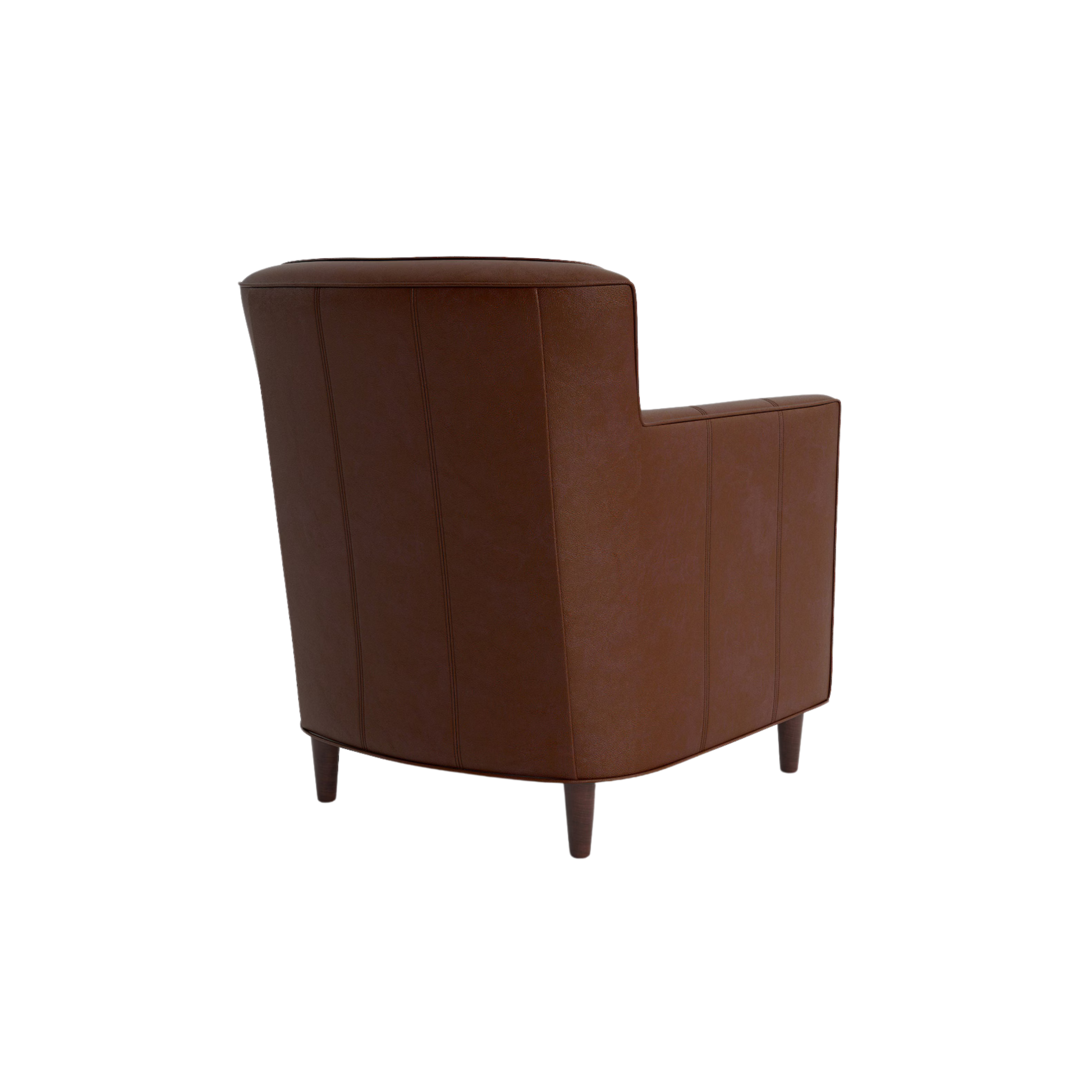 New American Living Leather Accent Chair - Custom - Chapin Furniture