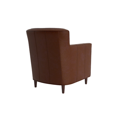 New American Living Leather Accent Chair - Custom - Chapin Furniture