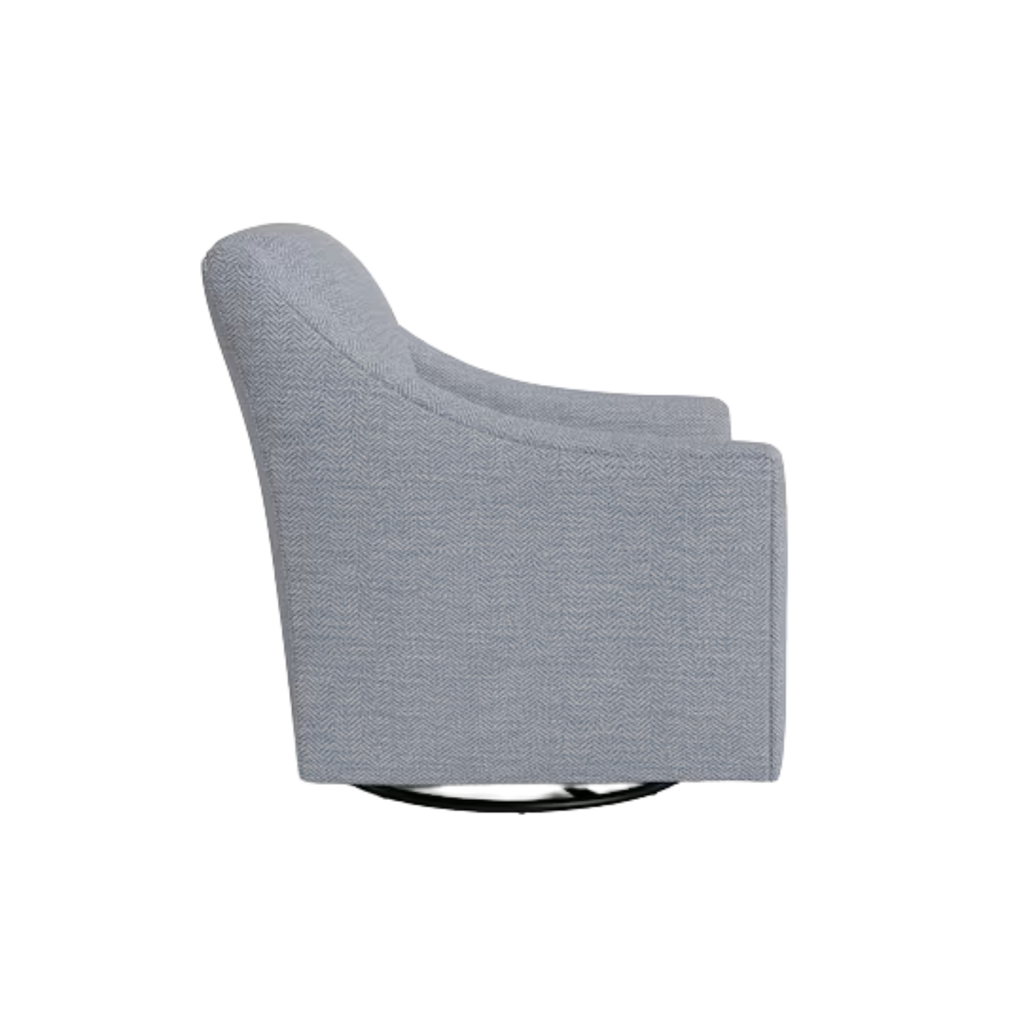 Corinna Slope Arm Swivel Chair - Custom - Chapin Furniture