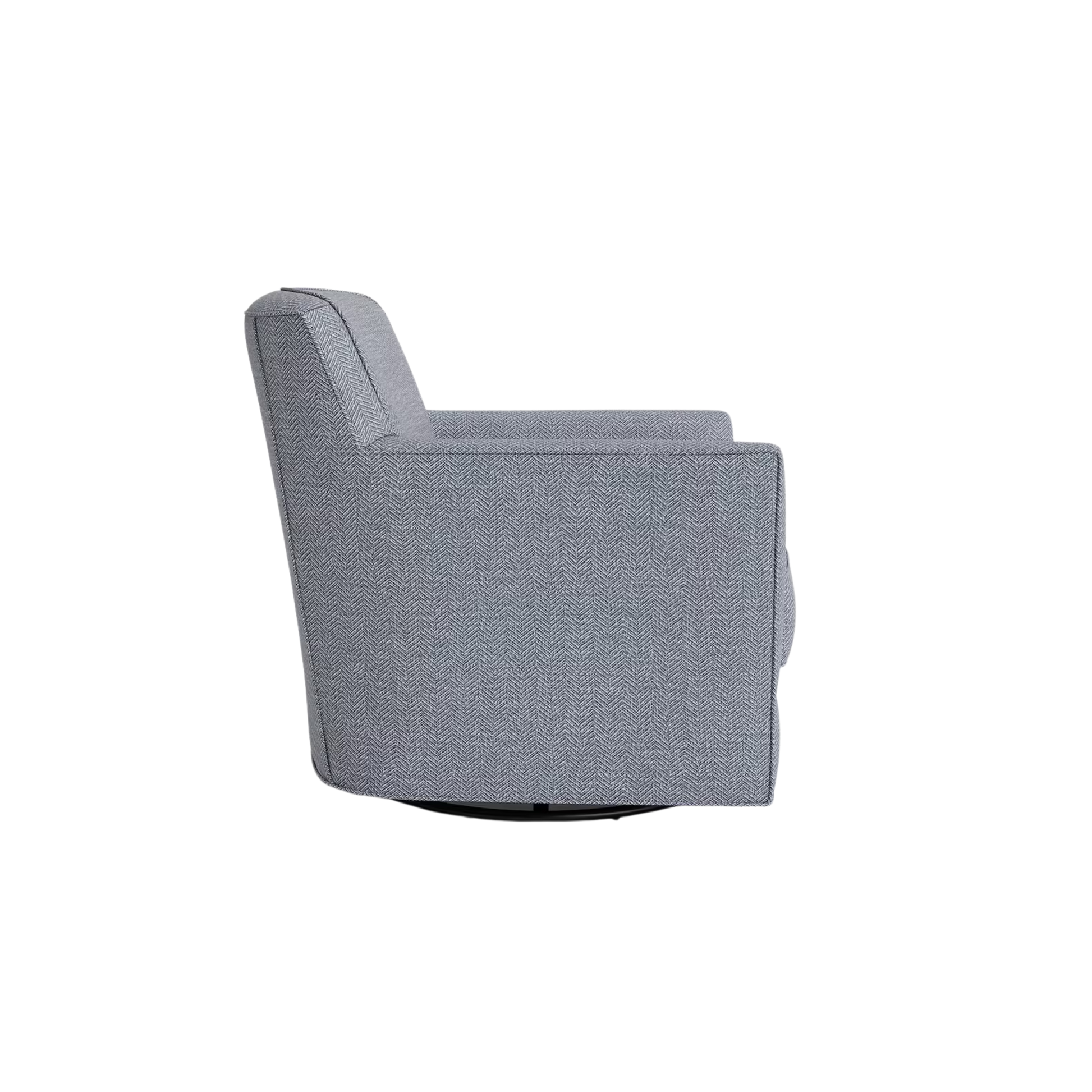 New American Living Thin Track Arm Swivel Glider Chair - Custom - Chapin Furniture