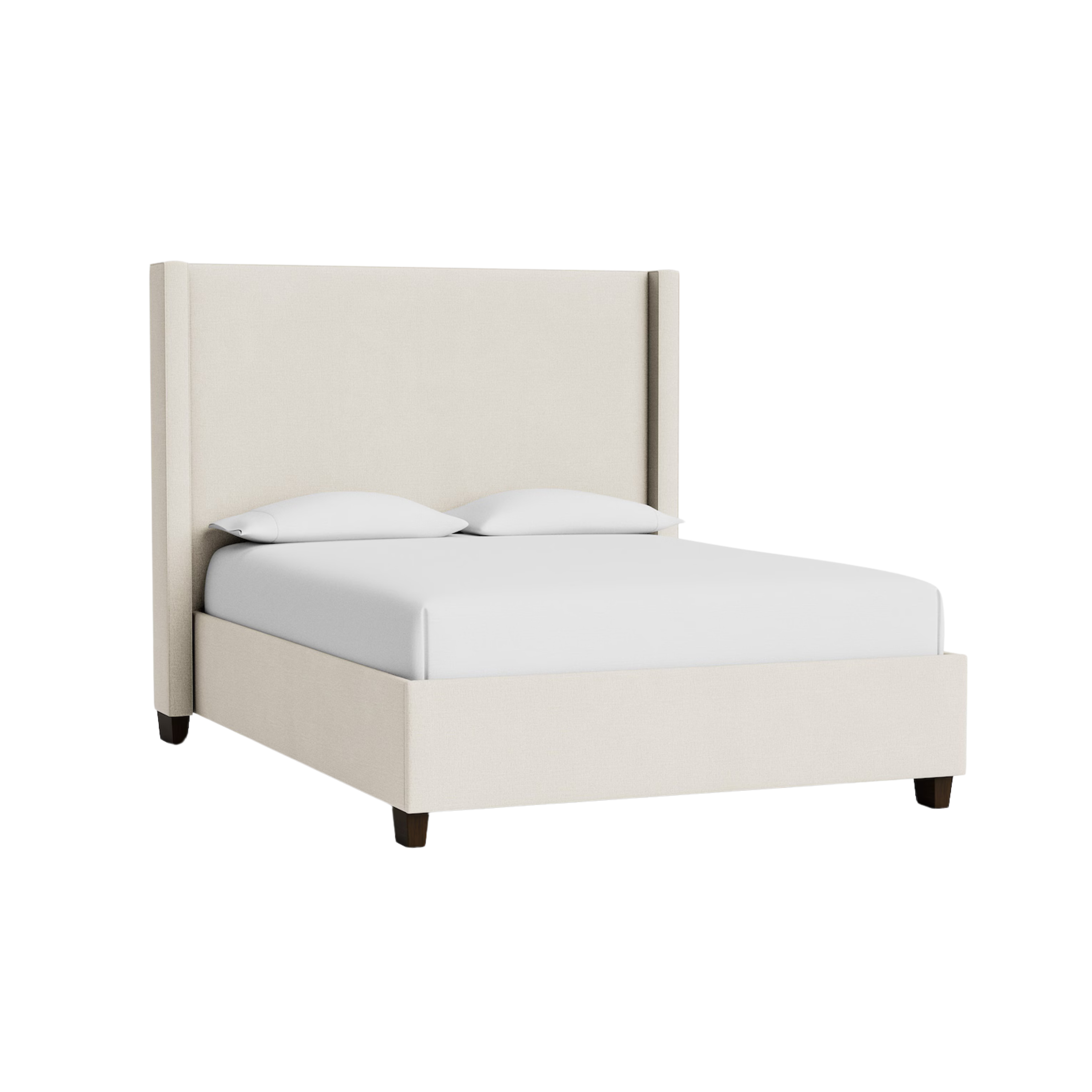 Dublin Upholstered Custom Bed or Headboard - Thumbnail 2