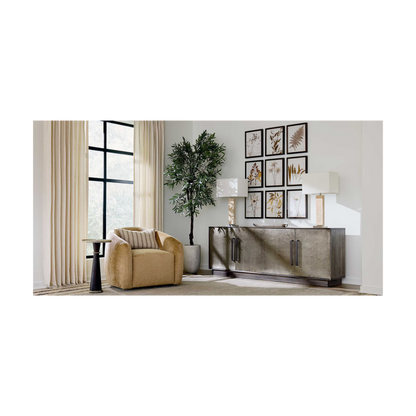 Garner Barrel Swivel Chair - Custom - Chapin Furniture