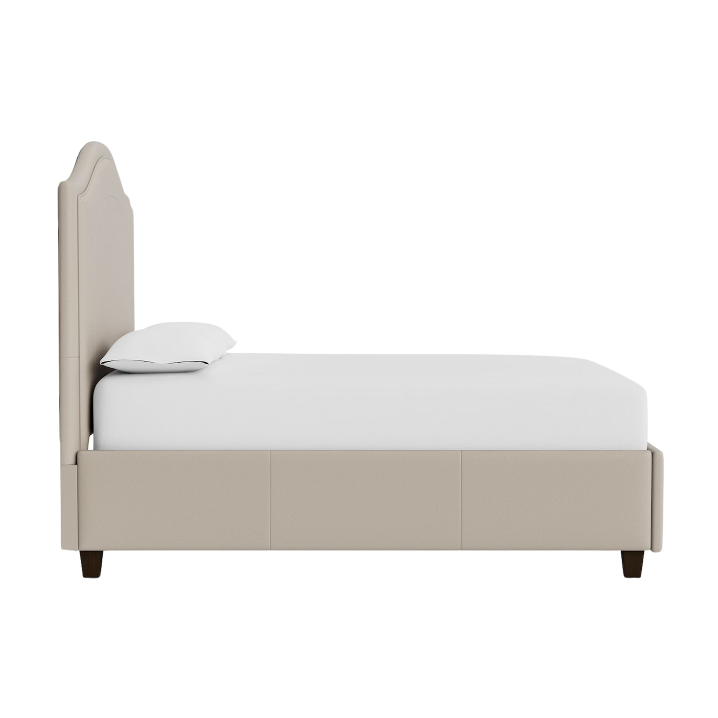 Vienna Leather Upholstered Bed - Custom - Chapin Furniture