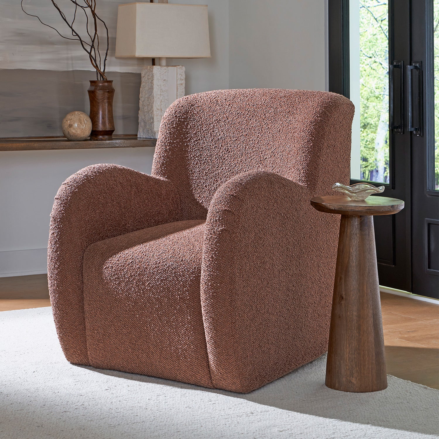 Mysa Swivel Chair- Custom - Chapin Furniture