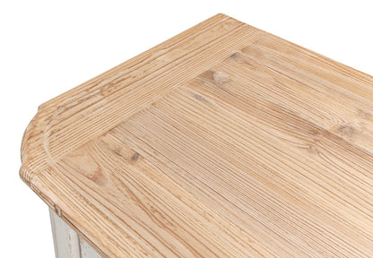 Antique Whitewash Sideboard, 4 Door - Chapin Furniture