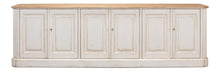 Antique Whitewash Sideboard, 6 Door - Chapin Furniture