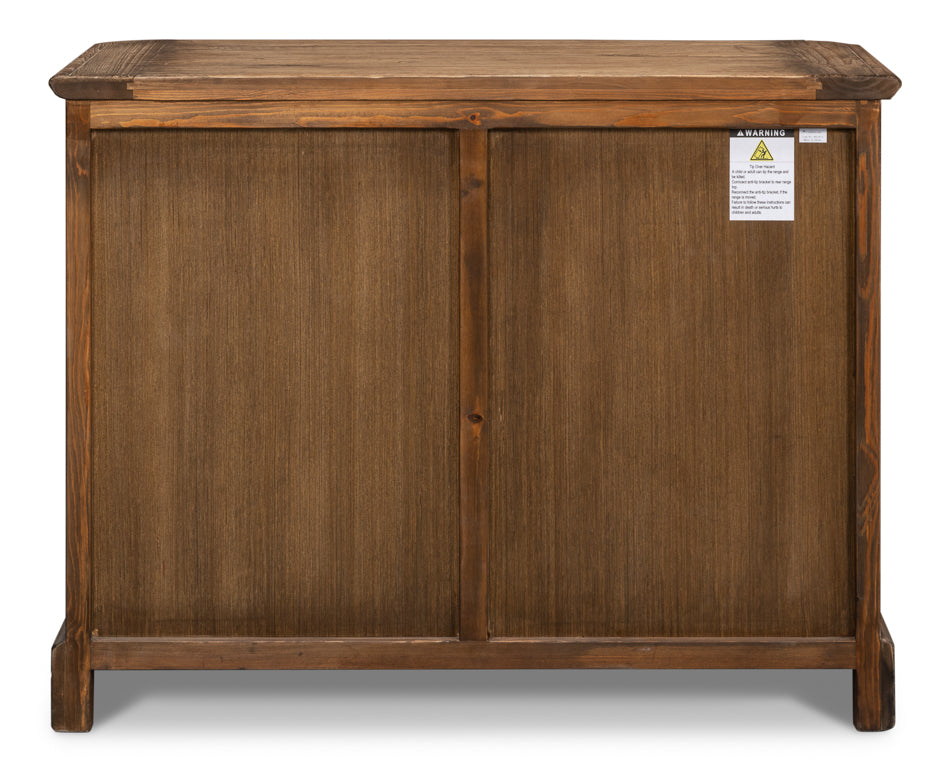Stephano Two Door Sideboard- Brown - Chapin Furniture