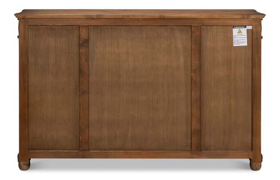 Diamond Wall Sideboard- Brown - Chapin Furniture