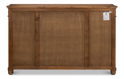 Diamond Wall Sideboard- Brown - Chapin Furniture