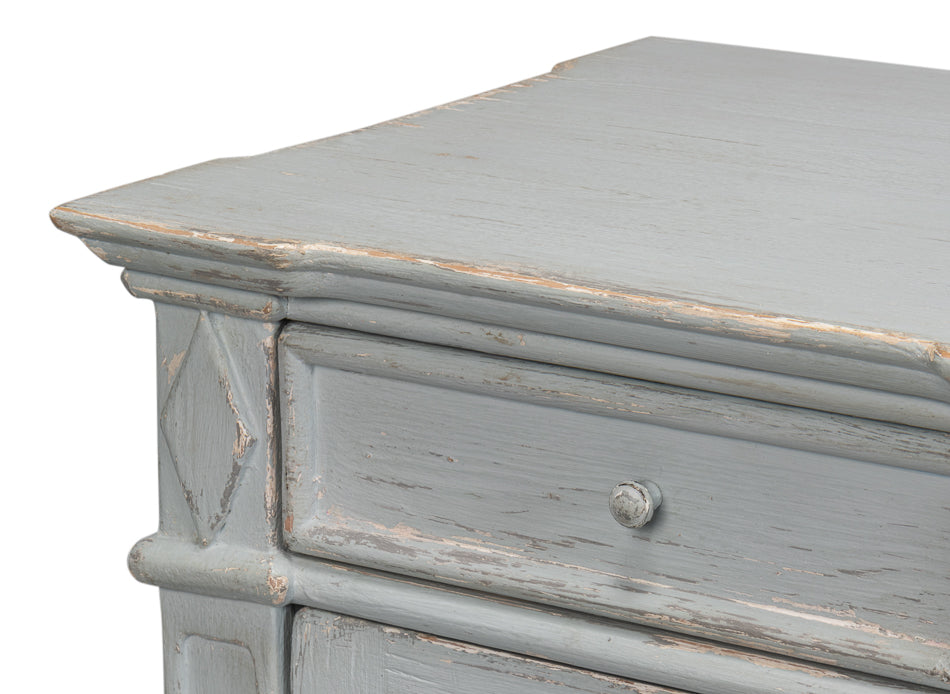 Diamond Wall Sideboard- Blue/Grey - Chapin Furniture