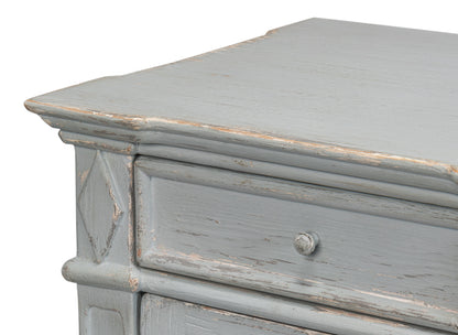 Diamond Wall Sideboard- Blue/Grey - Chapin Furniture