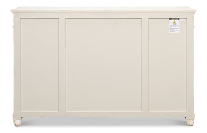 Diamond Wall Sideboard- Whitewash - Chapin Furniture
