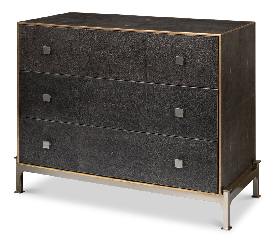 Grey Shagreen Dresser - Chapin Furniture