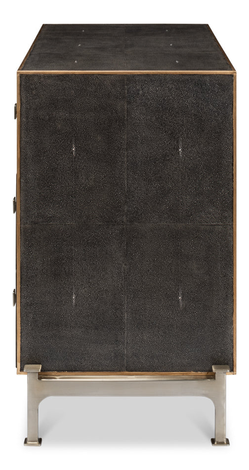 Grey Shagreen Dresser - Chapin Furniture