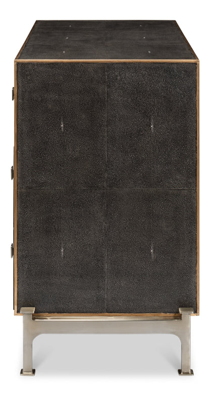 Grey Shagreen Dresser - Chapin Furniture