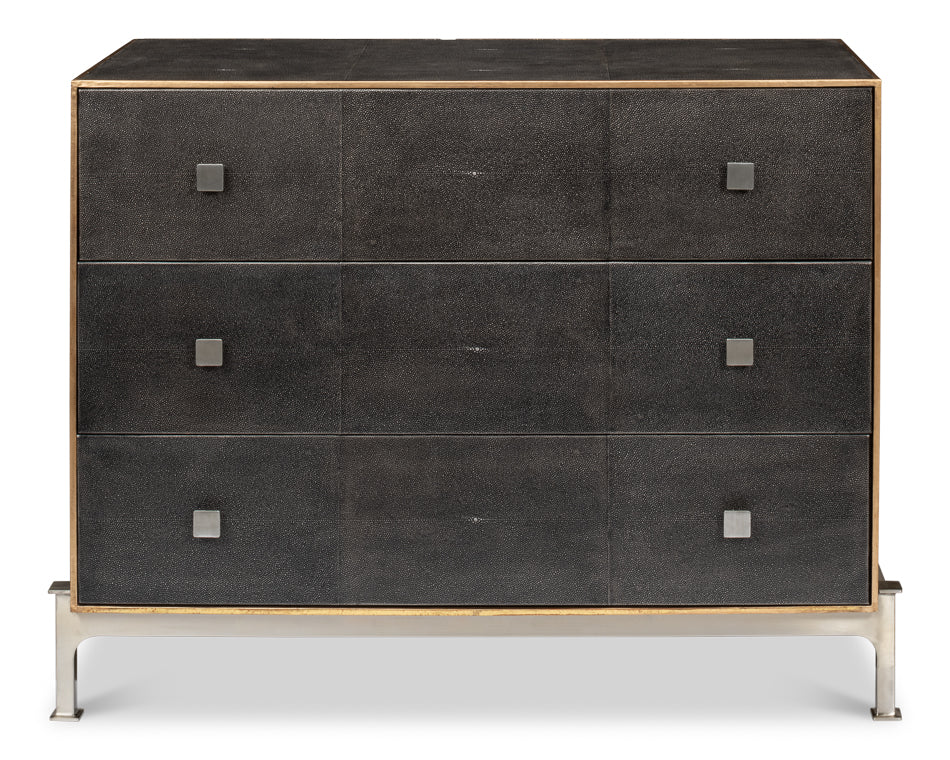 Grey Shagreen Dresser - Chapin Furniture