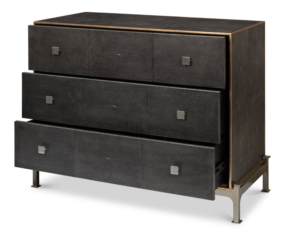 Grey Shagreen Dresser - Chapin Furniture