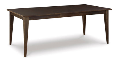 Benchmade Louisa Rectangle Dining Table with Leaf - Chapin Furniture