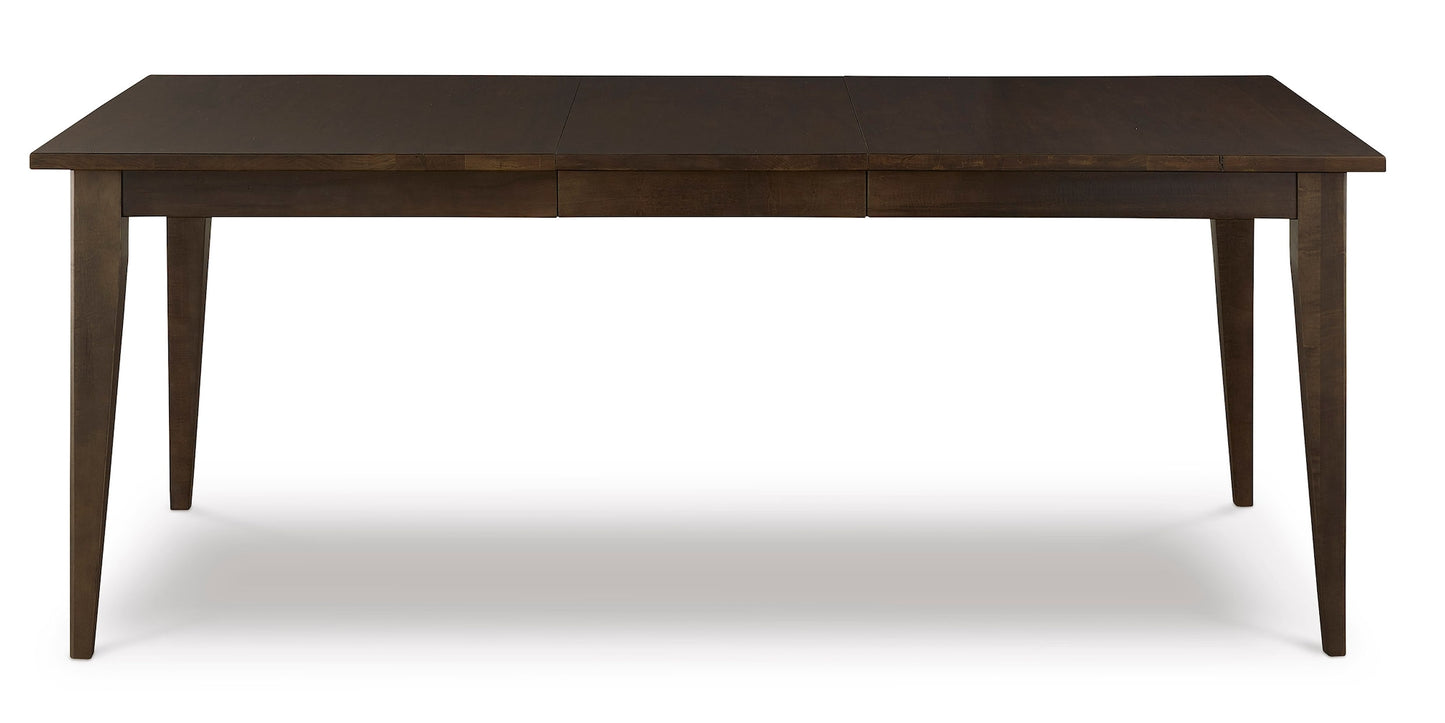 Benchmade Louisa Rectangle Dining Table with Leaf - Chapin Furniture