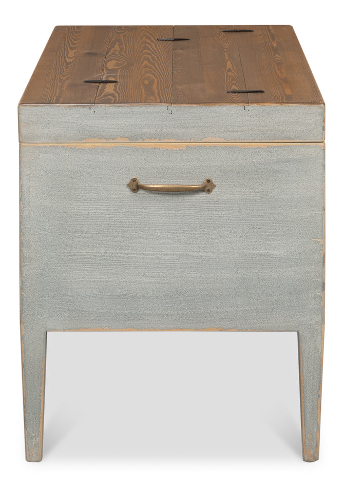 Trunk Side Table With Secret Storage - Chapin Furniture