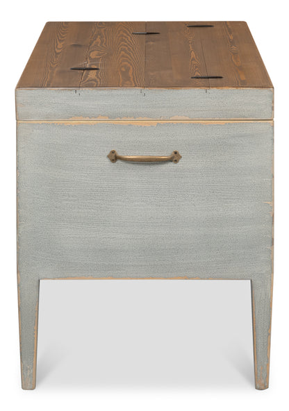 Trunk Side Table With Secret Storage - Chapin Furniture