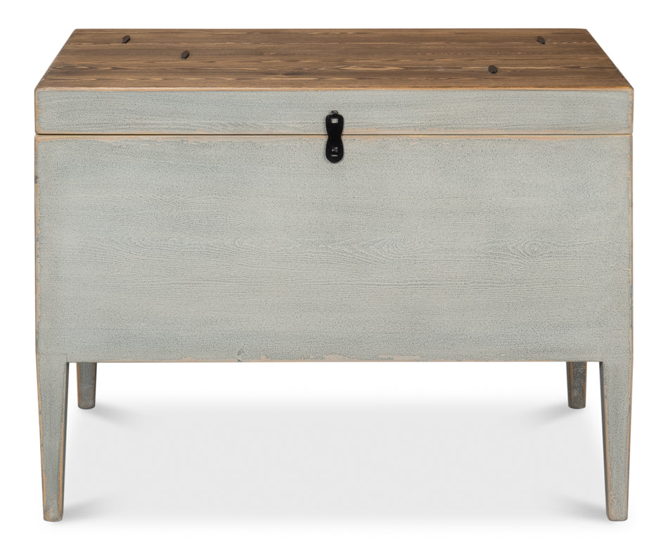 Trunk Side Table With Secret Storage - Chapin Furniture