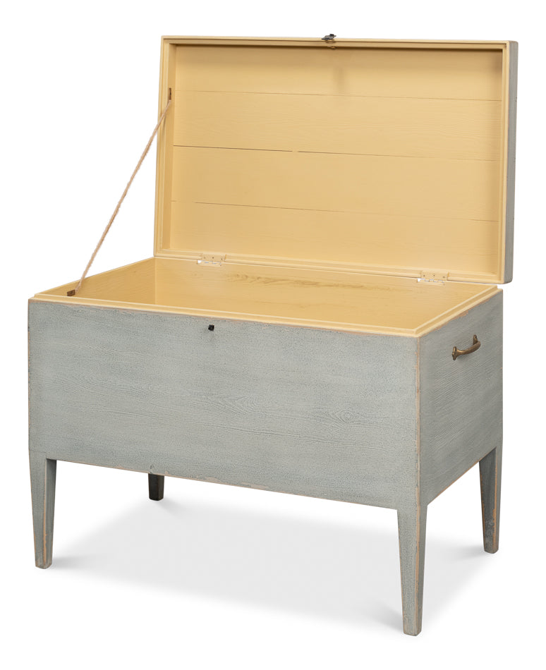 Trunk Side Table With Secret Storage - Chapin Furniture