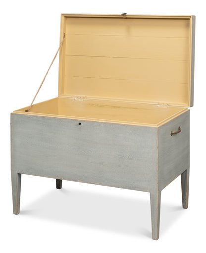 Trunk Side Table With Secret Storage - Chapin Furniture