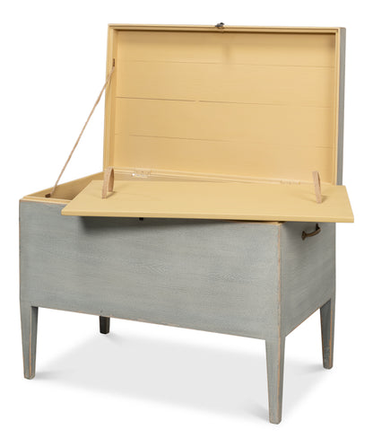 Trunk Side Table With Secret Storage - Chapin Furniture