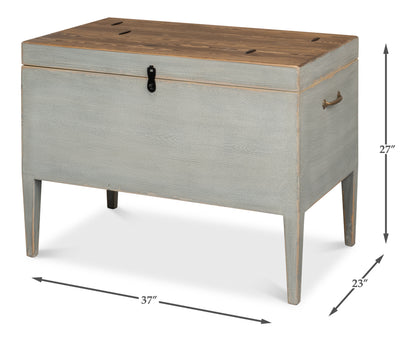 Trunk Side Table With Secret Storage - Chapin Furniture