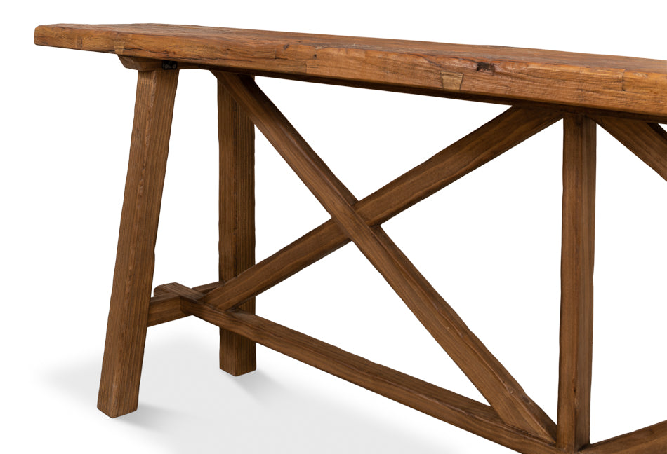 Double X Base Sofa Table - Thumbnail 5