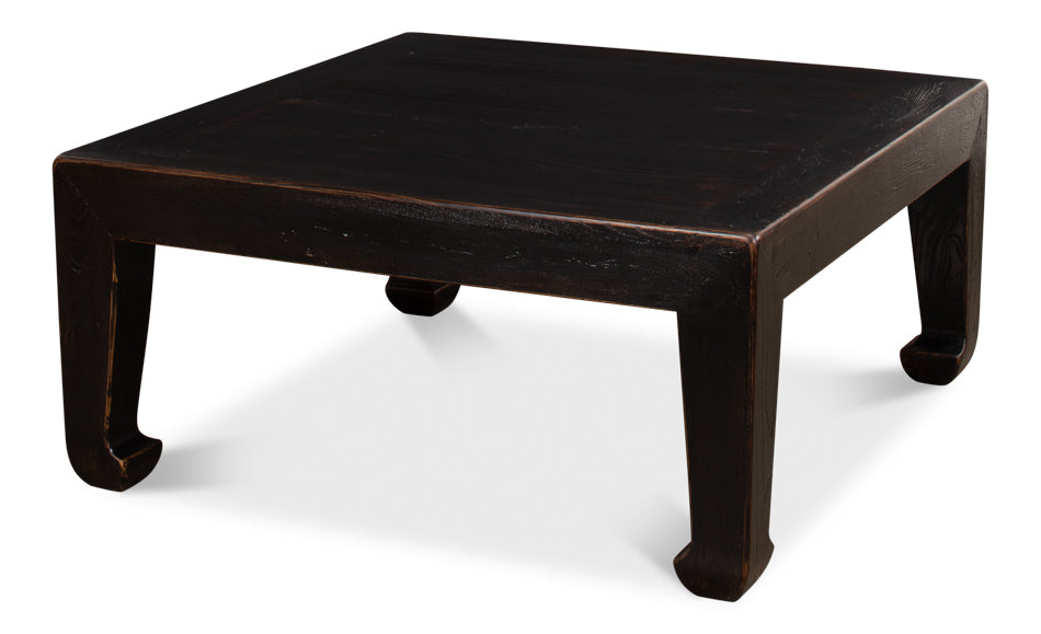 Classic Chinese Coffee Table- Black - Chapin Furniture
