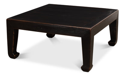 Classic Chinese Coffee Table- Black - Chapin Furniture