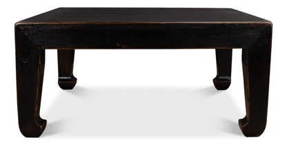Classic Chinese Coffee Table- Black - Chapin Furniture