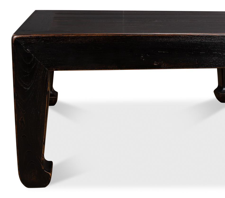 Classic Chinese Coffee Table- Black - Chapin Furniture