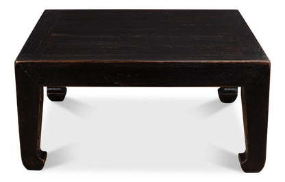Classic Chinese Coffee Table- Black - Chapin Furniture