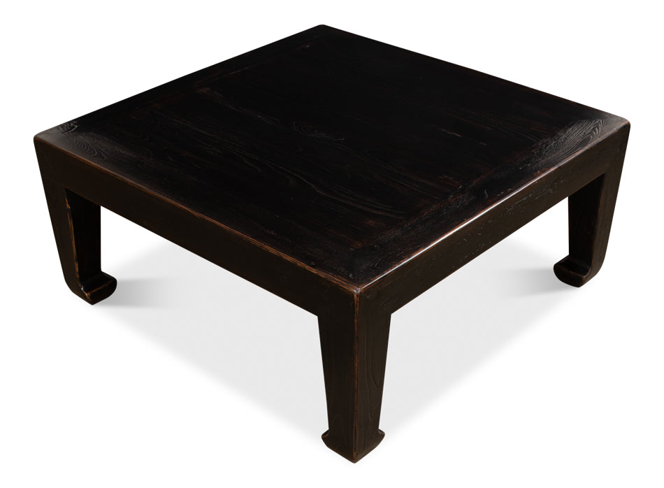 Classic Chinese Coffee Table- Black - Chapin Furniture