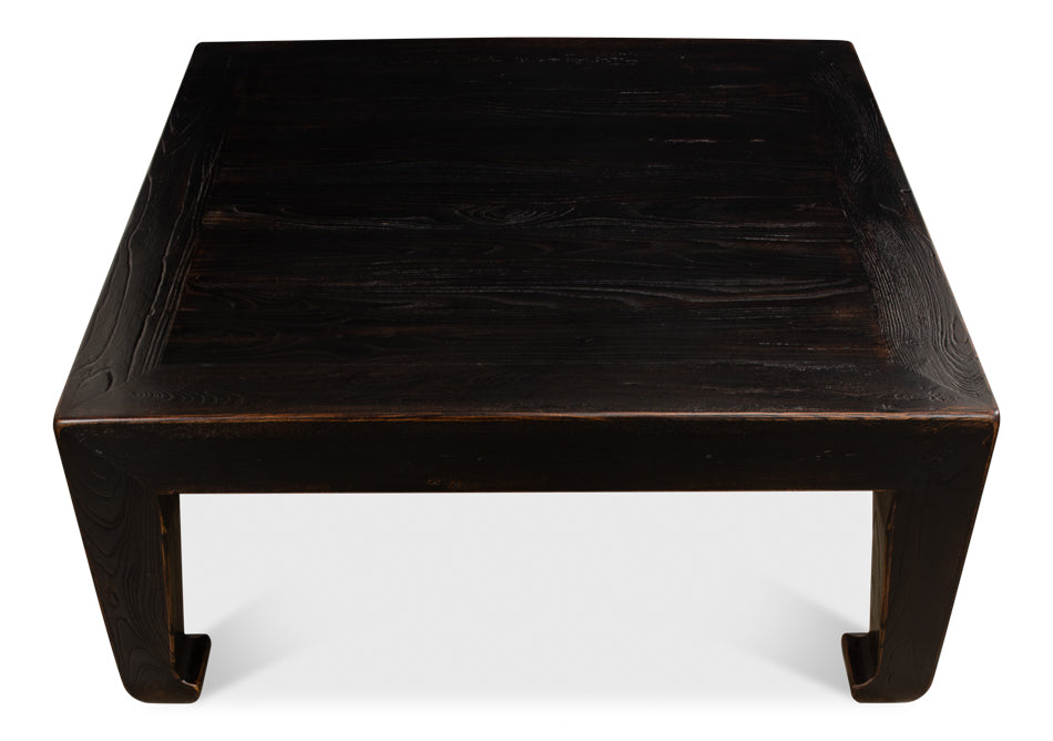 Classic Chinese Coffee Table- Black - Chapin Furniture