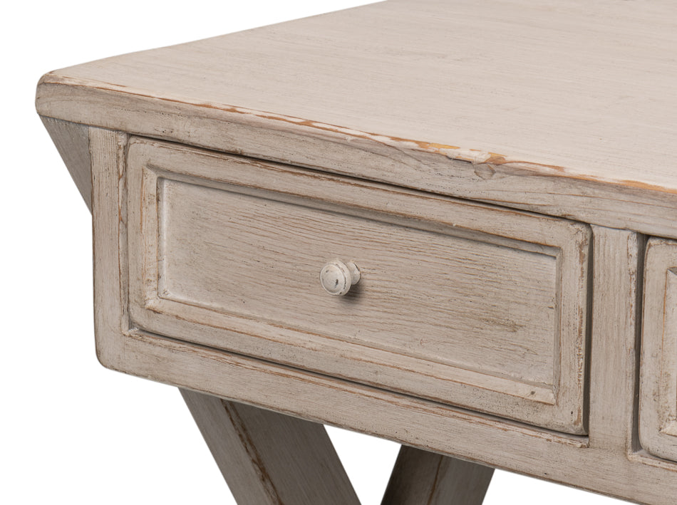 Kitchen Desk- Stone Grey - Chapin Furniture