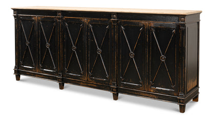 Marksman Sideboard- Antique Ebony - Chapin Furniture