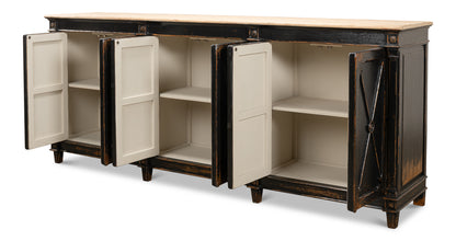 Marksman Sideboard- Antique Ebony - Chapin Furniture
