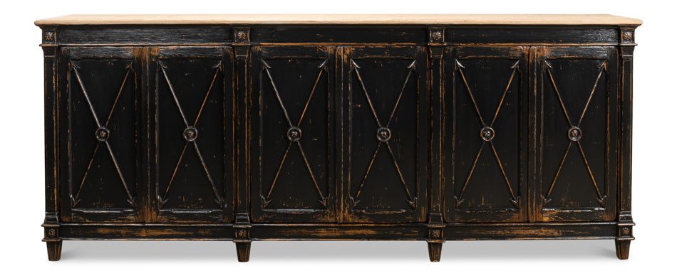 Marksman Sideboard- Antique Ebony - Chapin Furniture