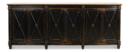 Marksman Sideboard- Antique Ebony - Chapin Furniture