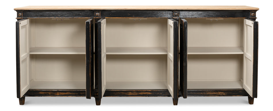 Marksman Sideboard- Antique Ebony - Chapin Furniture